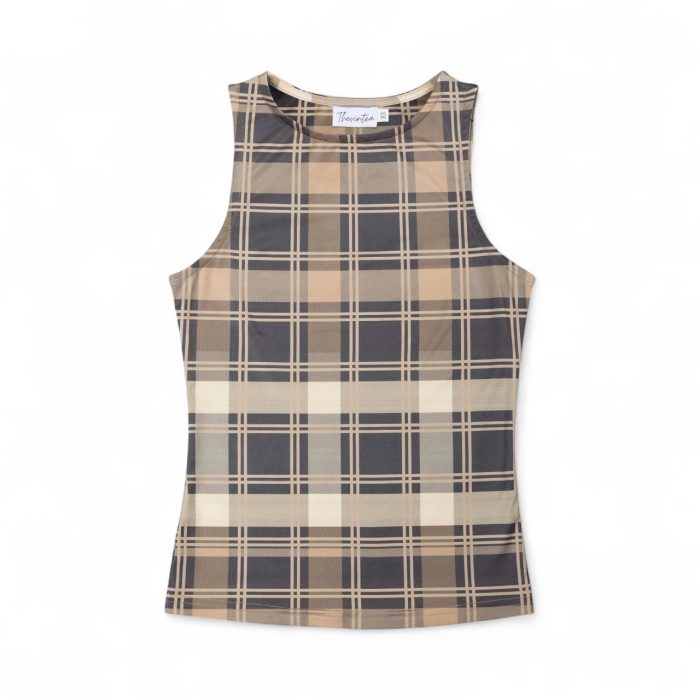 Nude Plaid