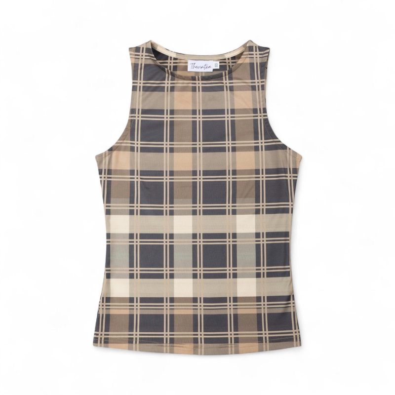 Nude Plaid